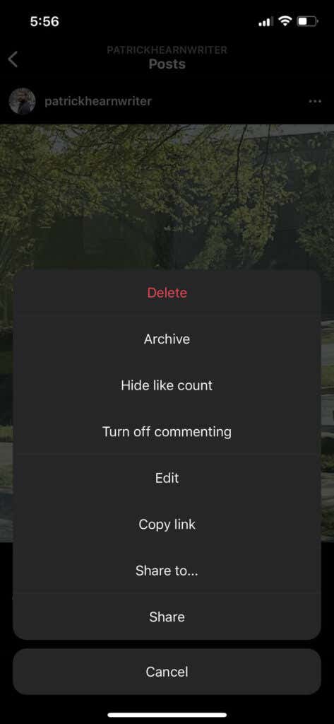 8-Archive - Online Tech Tips How to Archive Instagram Posts image 2 - 8-Archive