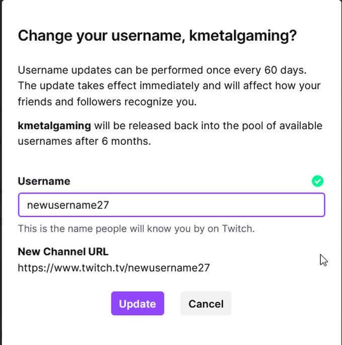 How to Change Your Twitch Name image 4 - changeuser