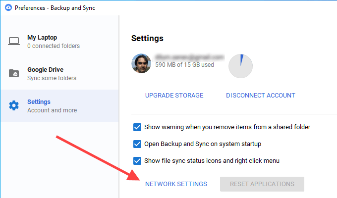 Check Bandwidth Settings image - 09-Network-Settings