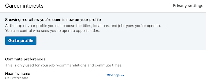 Let People Know You - career-interests're Open To Opportunities image 2