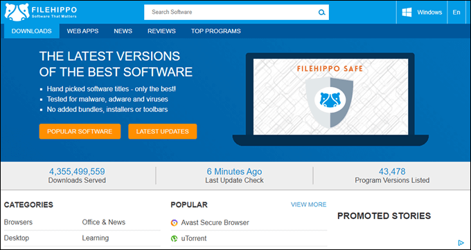 FileHippo image - filehippo