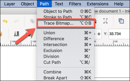 Creating & Editing Vector Images In Inkscape image 2 - Inkscape-Trace-Bitmap-Option