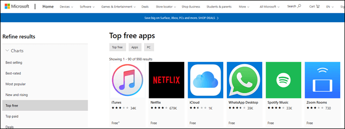 Microsoft Store image - microsoft
