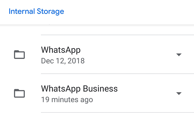 Download The WhatsApp Status Photos & Videos From a Hidden Folder image 4 - whatsapp-directory